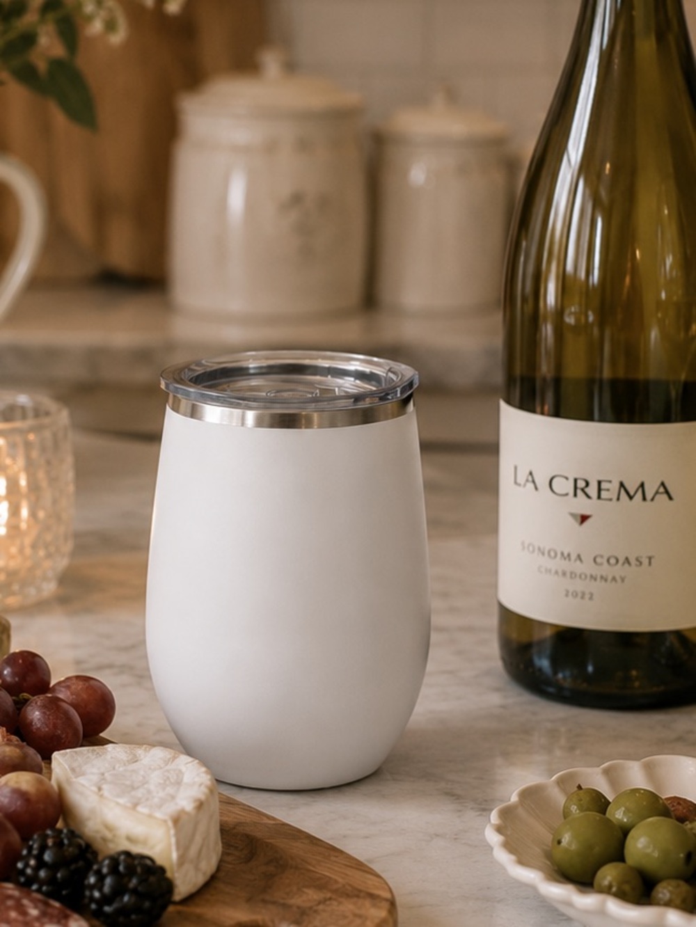 Swig Life tumbler wine tumbler 12oz White Swig